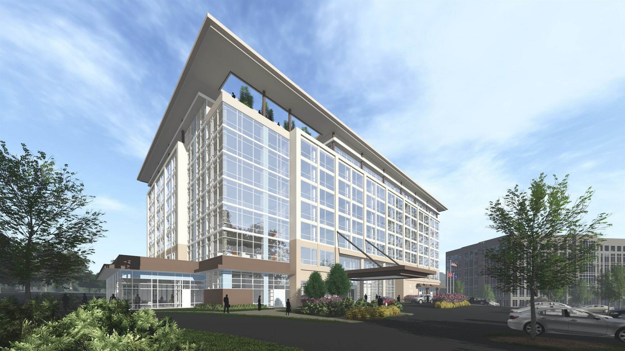 Отель Hilton Franklin Cool Springs Экстерьер фото